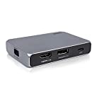 CalDigit USB-C SOHO Dock Gen2 10Gb/s, 0.5m USB-Cケーブル付き - 最大デュアル4K@60Hz, HDMI 2.0b, DisplayPort 1.4, HDR, 10Gb/s USB-C & USB
