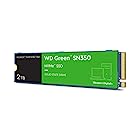 WESTERNDIGITAL ウエスタンデジタル 内蔵SSD 2TB WD Green SN350 M.2-2280 NVMe WDS200T3G0C-EC【国内正規代理店品】