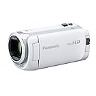 パナソニック HDビデオカメラ 64GB ワイプ撮り 高倍率90倍ズーム ホワイト HC-W590MS-W