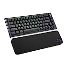 CoolerMaster CK721 Grey Windows/MacOS/iOS/Android対応 コンパクト Bluetooth ワイヤレスキーボード CK-721-GKTM1-US KB579 グレー