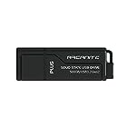 ARCANITE PLUS, 500GB 外付SSD (USBメモリ) USB 3.2 Gen2 UASP SuperSpeed+, 最大読出速度600MB/s、最大書込速度500MB/s