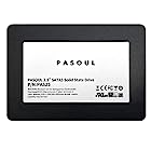 PASOUL SSD 512GB 内蔵2.5インチ SATA3.0 6GB/sに準拠 3D NAND 最大読取り550MB/s 最大書込み480MB 厚さ7mm
