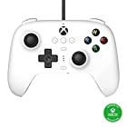 8Bitdo Ultimate XboxシリーズX、XboxシリーズS、Xbox One、Windows 10、およびWindows11用の有線コントローラー -公式ライセンス（ホワイトエディション）