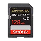 SanDisk (サンディスク) 128GB Extreme PRO SDXC UHS-I メモリーカード - C10、U3、V30、4K UHD、SDカード- SDSDXXD-128G-GN4IN