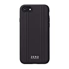 【iPhoneSE(第3/2世代)/8/7 ケース】ZERO HALLIBURTON Hybrid Shockproof Case for iPhoneSE(第3世代)(Black) [UNiCASE]
