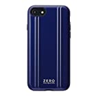 【iPhoneSE(第3/2世代)/8/7 ケース】ZERO HALLIBURTON Hybrid Shockproof Case for iPhoneSE(第3世代)(Blue) [UNiCASE]
