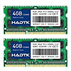 HADTK ノートPC用メモリ PC3-10600(DDR3-1333) 4GB x2枚組 SO-DIMM 1.5V 204ピン Non-ECC メモリ増設 mac&windows対応