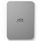 LaCie 外付けHDD ハードディスク 4TB Mobile Drive Mac/iPad/Windows対応 ムーン・シルバー 3年保証 STLP4000400