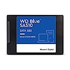 Western Digital 500GB WD Blue SA510 SATA 内蔵ソリッドステートドライブ SSD - SATA III 6Gb/s 2.5インチ/7mm 最大560MB/s - WDS500G3B0A