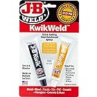 J-B Weld 8276 KwikWeld クイックセッティング スチール強化エポキシ - ダークグレー