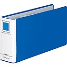 コクヨ ファイル パイプ式ファイル エコツインR(両開き) B4 1/3 2穴 500枚収容 青 フ-RT6519B
