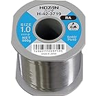 ホーザン(HOZAN) ハンダ スズ60% 鉛40% 重量500ｇ 長さ86ｍ 線径1.0ｍｍΦ H-42-3719