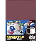 コクヨ ファイル レポートファイル A4 5冊入 赤 フ-S100R