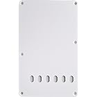 Fender パーツ Backplate, Vintage-Style StratocasterR, White, 1-Ply