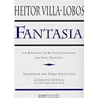 ヴィラ-ロボス : 幻想曲 ファンタジー (ソプラノあるいはテナーサクソフォン、ピアノ) ピアー出版
