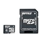 BUFFALO 防水仕様 Class4対応 microSDHCカード SD変換アダプター付モデル16GB RMSD-BS16GSA