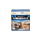 アサヒペン 水性高耐久2液ウレタンニス ツヤ消しクリヤ 600gセット