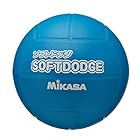 ミカサ(MIKASA) ソフトドッジボール 60㎝ (幼児~小学生向け) 200g 青 LD‐B