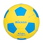 ミカサ(MIKASA) スマイルハンドボール 1号 (小学生用) EVA素材 SH1-YBL 推奨内圧0.10~0.15(kgf/?)