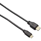 オーム電機 HDMIハイスピードイーサネット対応 1.4ミニケーブル2Mクロ 05-0287 VIS-C20M-K