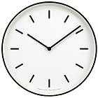 レムノス 掛け時計 アナログ モノクロック 白 MONO Clock ホワイト LC10-20 B WH Lemnos 直径256×厚さ46mm