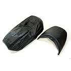 バイクパーツセンター(Bike Parts Center) バイクシートカバー 張替用 ヤマハ SG03J マジェスティ250II/C ブラック 402118