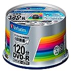 バーベイタムジャパン(Verbatim Japan) 1回録画用 DVD-R CPRM 120分 50枚 シルバープリンタブル 片面1層 1-16倍速 VHR12JSP50V4