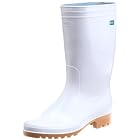 [アキレス] レインブーツ 長靴 作業靴 日本製 耐油 衛生加工 2E ユニセックス OSM 6000 白クレープ 25.5 cm