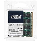 Crucial [Micron製Crucialブランド] DDR3 1600 MT/s (PC3-12800) 16GB kit (8GBx2) CL11 SODIMM 204pin 1.35V/1.5V for Mac CT2K8G3S160B