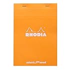 Rhodiaオレンジドットパッド6?x 8.25?( 80枚)