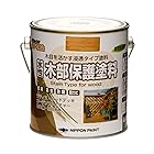 ニッペ ペンキ 塗料 水性木部保護塗料 0.7L オーク 水性 屋外 ステイン 日本製 4976124544156