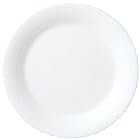 NARUMI(ナルミ) プレート 皿 シルキーホワイト 径23cm ホワイト かわいい レリーフ ワンプレート ランチプレート ミート 平皿 電子レンジ温め 食洗機対応 9968-1525P