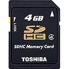 TOSHIBA SDHCカード 4GB Class4 (国内正規品) SD-L004G4