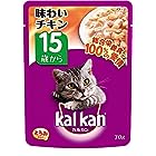 カルカン パウチ 高齢猫用 15歳から 味わいチキン 70g×16袋 (まとめ買い) [キャットフード]