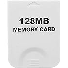 大容量【2043ブロック/128MB】Wii/ゲームキューブ対応 メモリーカード【ホワイト】