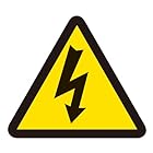 緑十字 PL警告表示ラベル PL-5 電気危険 (中) 202005 (10枚1組)