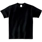 [プリントスター] 半袖 Tシャツ 5.6オンス へヴィー ウェイト Tシャツ 00085-CVT_K ボーイズ ブラック 110cm