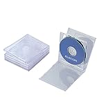 エレコム DVD BD CDケース プラケース 標準タイプ 2枚収納 5枚パック クリア CCD-JSCNW5CR