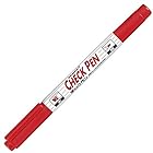 ゼブラ 暗記用 チェックペン 赤 10本 B-MW-150-CK-R