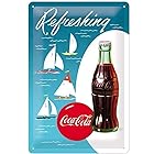 Coca Cola Sailing Boats メタルサインプレート (na 3020)