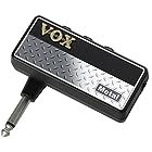 VOX ヘッドフォン ギターアンプ amPlug2 Metal ケーブル不要 ギターに直接プラグ・イン 自宅練習に最適 電池駆動 エフェクト内蔵 US製ハイゲインサウンド