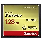 SanDisk ( サンディスク ) 128GB Extreme コンパクトフラッシュカード SDCFXSB-128G-G46 ［ 海外パッケージ ］