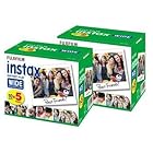 インスタントフイルム instax インスタックス ワイド 5P×2 計100枚