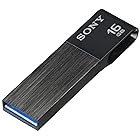 ソニー USBメモリ USB3.1 16GB ブラック コンパクトメタルボディ USM16W3B [国内正規品]