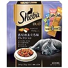 【旧品価格】シーバ (Sheba) キャットフード デュオ 香りのまぐろ味セレクション 成猫用 240g(20g×12袋入)×2個 (まとめ買い)