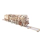 Ugears ユーギアス 460蒸気機関車 木製 ブロック おもちゃ 70012