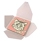 山櫻 D[di:] メッセージカード 正方形カード・タトウ 山猫 351241