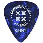 Grover Allman 【グローバーオールマン】 Vintage Celluloid, Blue, 0.46mm 10枚