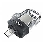 SanDisk ( サンディスク ) 128GB USBメモリー Ultra Dual Drive M3.0 OTG(Android対応) USB3.0対応 R:150MB/s SDDD3-128G-G46 ［ 海外パッケージ ］