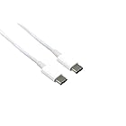 3m USB Type-C to Type-C ケーブル（Type C to Type C/オス-オス）ホワイト 56kΩ対応 MacBook互換 充電用ケーブル PC/Androidスマートフォンに対応 3メートル ロングタイプ